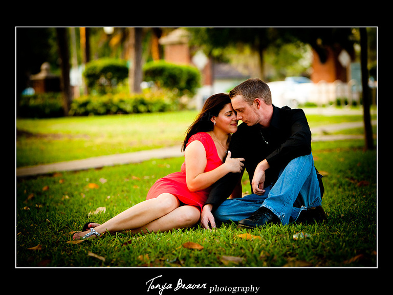Engagement Pictures with Dogs; Jacksonville Engagement Photos; Jacksonville Engagement Photos with Dogs; Tonya Beaver Photography; Florida Georgia Engagement Photos;