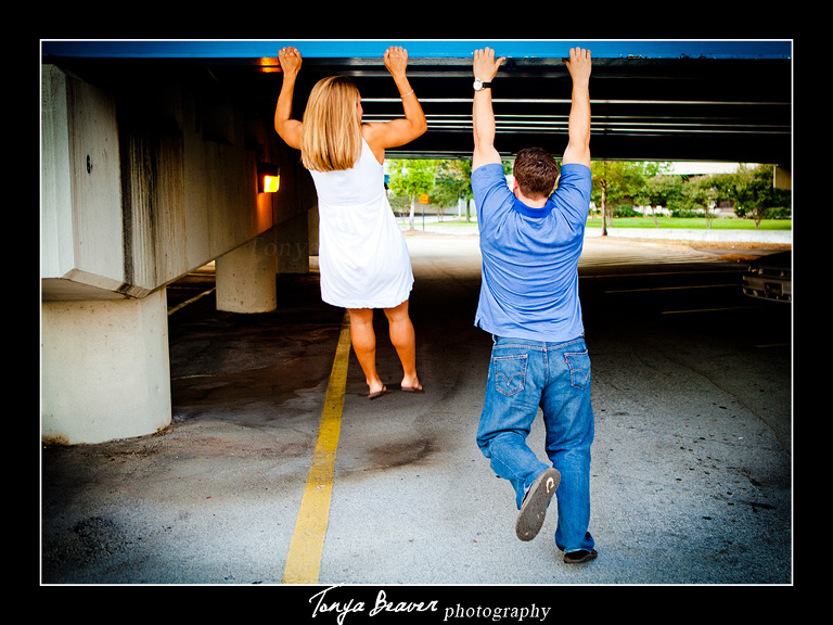 Engagement Bridge Photos, Downtown Jacksonville Engagement Photos; Bridge Engagement Photos; Tonya Beaver Photography; 