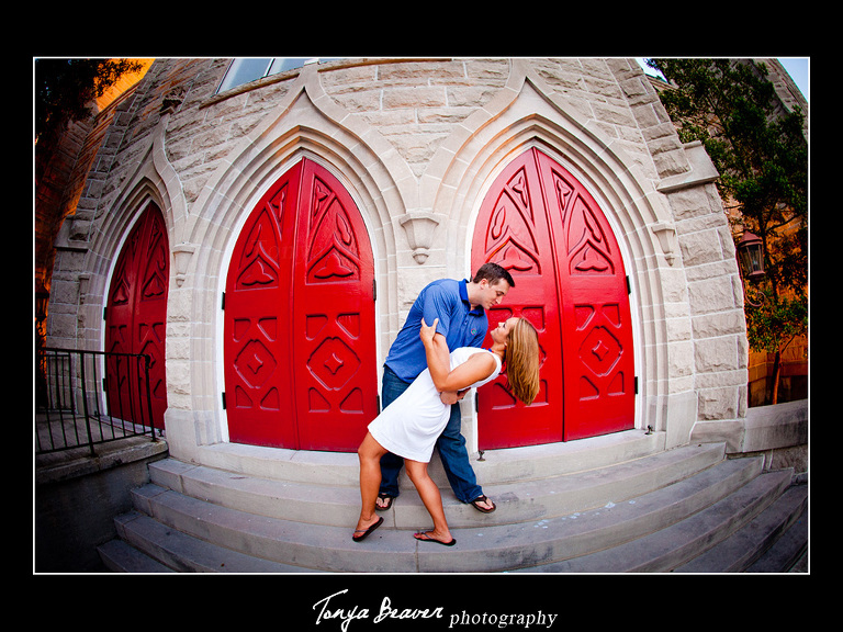 Engagement Bridge Photos, Downtown Jacksonville Engagement Photos; Bridge Engagement Photos; Tonya Beaver Photography; 