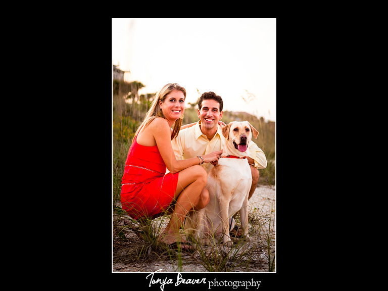TPC Clubhouse Engagement Photos, Golf Engagement Photos; Tonya Beaver Photography; Ponte Vedra Beach Engagement Photos; TPC Sawgrass; Engagement Pictures with Dogs;