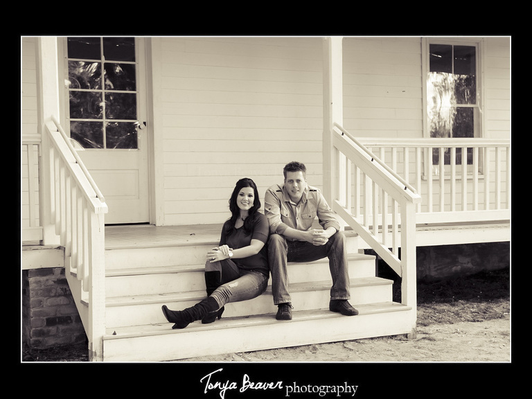 Jacksonville Engagement Photos; Country Engagement Photos; Outdoor Engagement Photos; Woodsy Engagement Photos; Tonya Beaver Photography; 