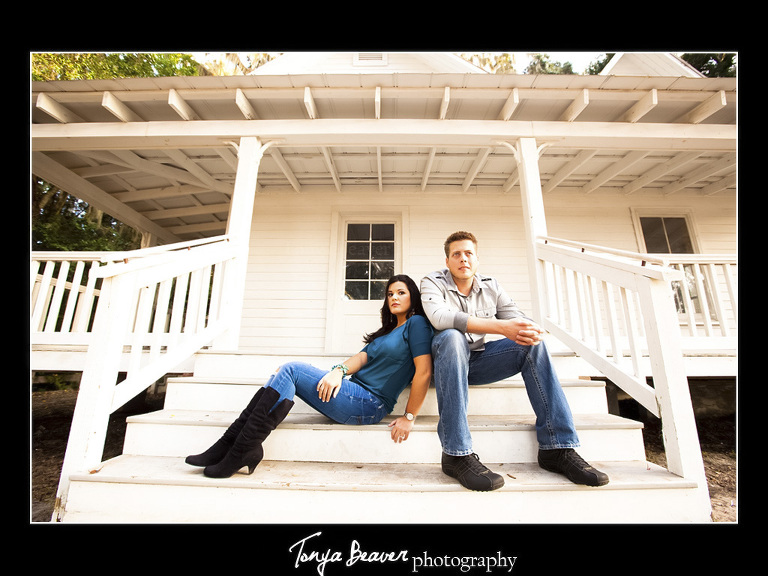 Jacksonville Engagement Photos; Country Engagement Photos; Outdoor Engagement Photos; Woodsy Engagement Photos; Tonya Beaver Photography; 