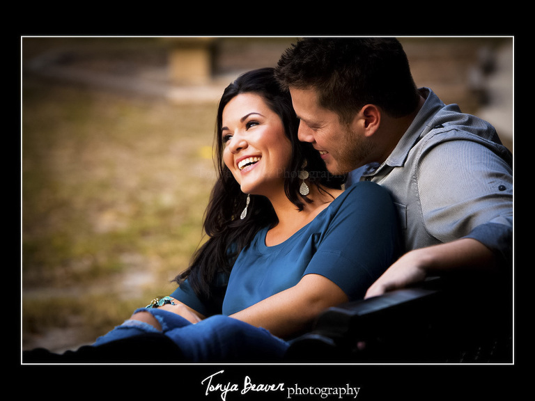 Jacksonville Engagement Photos; Country Engagement Photos; Outdoor Engagement Photos; Woodsy Engagement Photos; Tonya Beaver Photography; 
