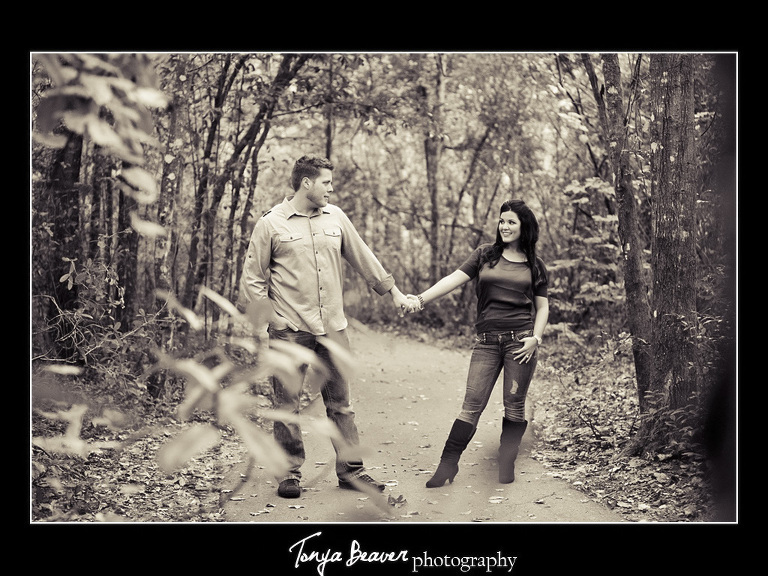 Jacksonville Engagement Photos; Country Engagement Photos; Outdoor Engagement Photos; Woodsy Engagement Photos; Tonya Beaver Photography; 