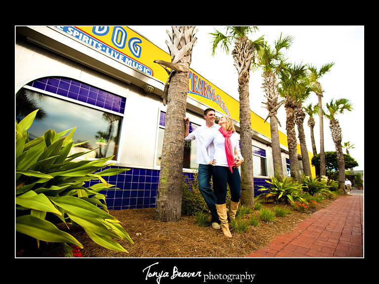 Atlantic Beach Engagement Photos; Beaches Town Center Engagement Photos; Coastal Engagement Photos; Tonya Beaver Photography; 