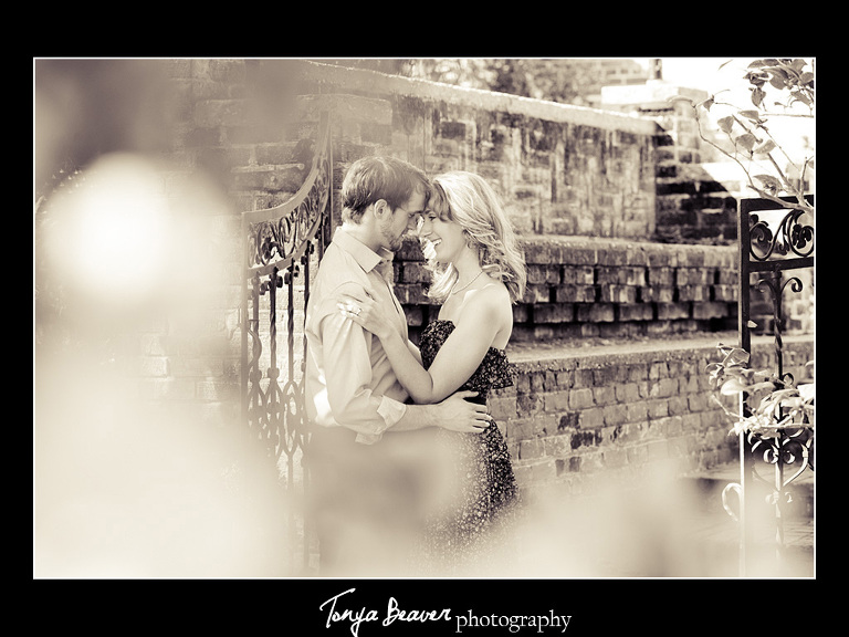 Cummer Museum Engagement Photos; Five Points Engagement Photos; Five Points Engagement Session; Tonya Beaver Photography; Garden Engagement Photos; 