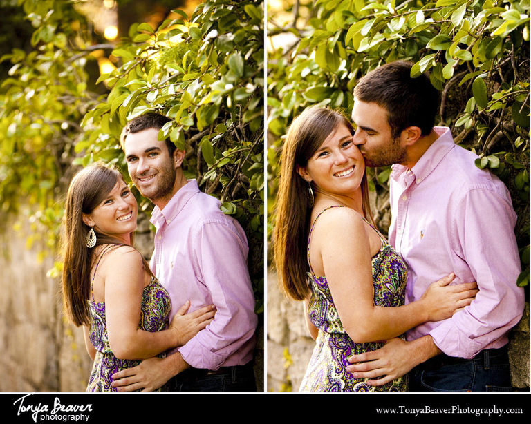 St. Augustine Engagement Photos; St. George Street Engagement Photos; Tonya Beaver Photography; St. George Street Engagement Pictures; 