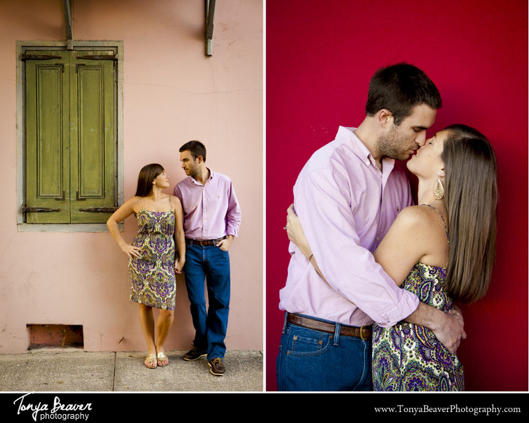 St. Augustine Engagement Photos; St. George Street Engagement Photos; Tonya Beaver Photography; St. George Street Engagement Pictures; 