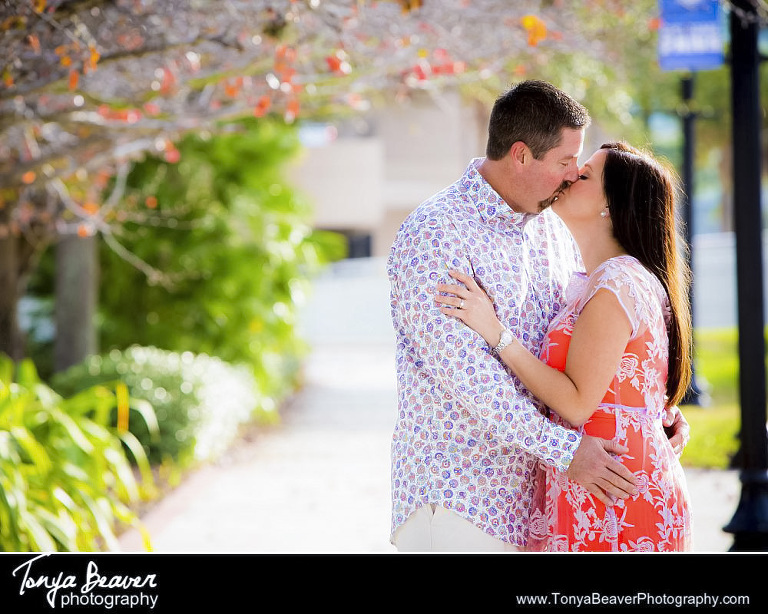 Downtown Jacksonville Engagement Photos; Bedell Building Engagement Photos; Tonya Beaver Photography; FIRST PRESBYTERIAN CHURCH ENGAGEMENT PHOTOS; 
