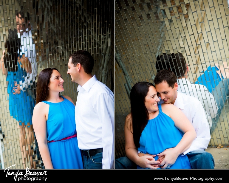 Downtown Jacksonville Engagement Photos; Tonya Beaver Photography; City Engagement Photos; Downtown Engagement Photos; 