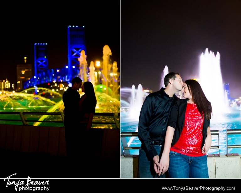Downtown Jacksonville Engagement Photos; Tonya Beaver Photography; City Engagement Photos; Downtown Engagement Photos; 