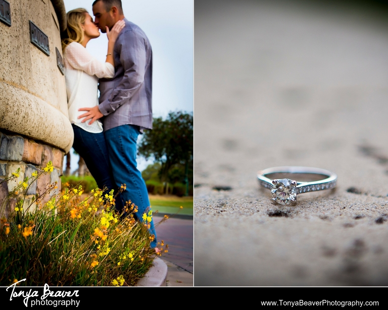 TPC Engagement Photos; TPC Sawgrass Engagement Photos; Tonya Beaver Photography; 