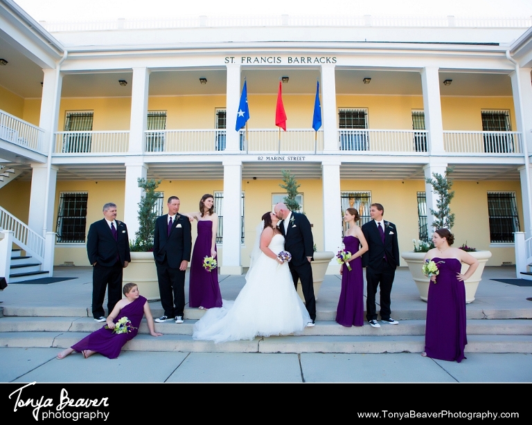 Saint Francis Barracks; Saint Francis Barracks Weddings; Saint Francis Barracks Wedding Photos; Saint Francis Barracks Wedding Pictures; Saint Francis Barracks Wedding Photography; Saint Francis Barracks Wedding Photographer; TONYA BEAVER PHOTOGRAPHY; jacksonville photographers; photographer jacksonville fl; ST AUGUSTINE WEDDING PHOTOS; ST AUGUSTINE WEDDING PHOTOGRAPHY; ST AUGUSTINE WEDDING PHOTOGRAPHER; ST AUGUSTINE WEDDING PICTURES; ST AUGUSTINE WEDDINGS; 