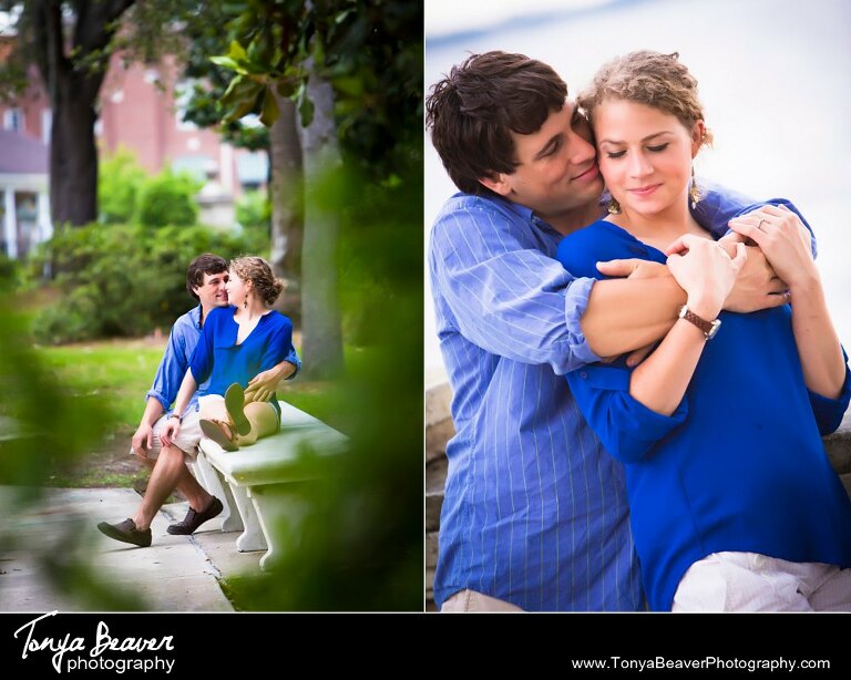 Jacksonville Engagement Photos; Outdoor Engagement Photos; Woodsy Engagement Photos;  Tonya Beaver Photography; 