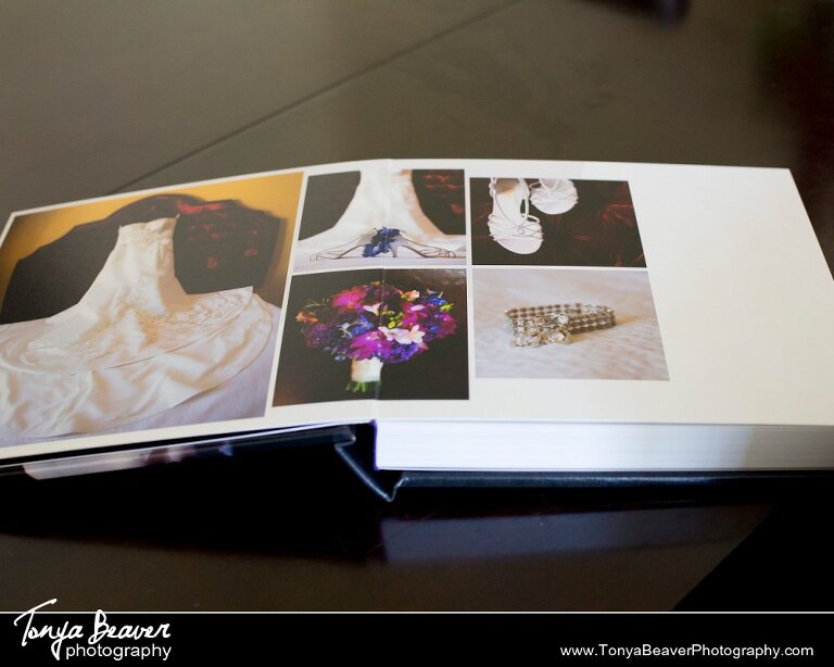 Jacksonville Wedding Photos by Tonya Beaver Photography; Wedding Albums by Tonya Beaver Photography; 