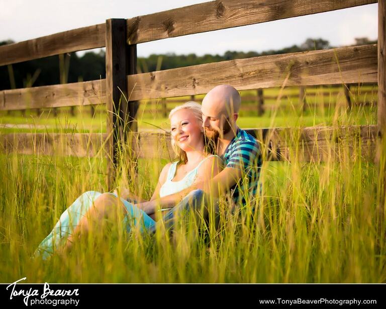 Live Oak Engagement Photos; Live Oak Engagement Photographer; Live Oak Engagement Photography; Outdoor Engagement Pictures; Tonya Beaver Photography;  Country Engagement Pictures; 