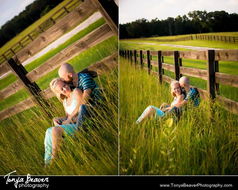 Live Oak Engagement Photos; Live Oak Engagement Photographer; Live Oak Engagement Photography; Outdoor Engagement Pictures; Tonya Beaver Photography;  Country Engagement Pictures; 