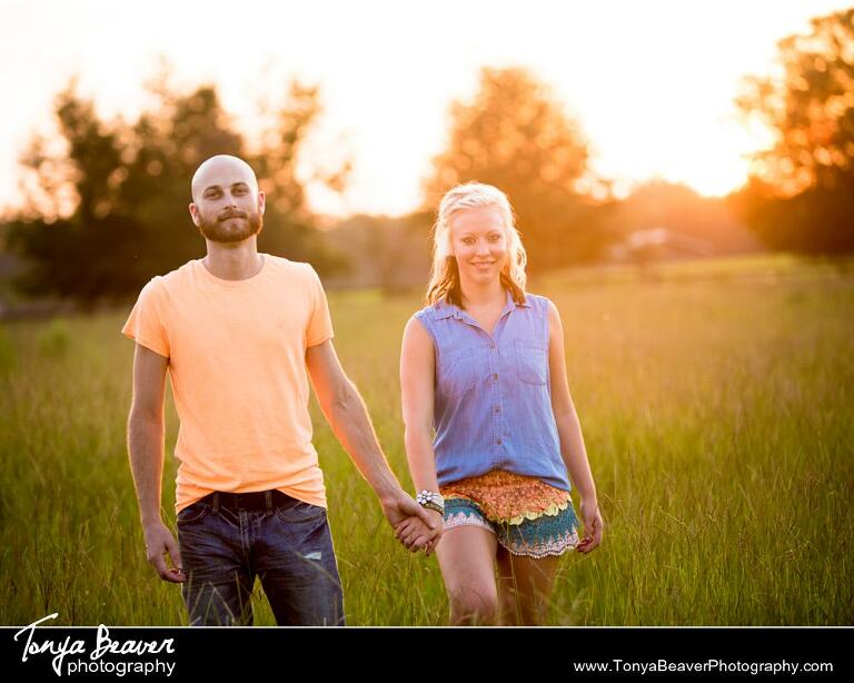 Live Oak Engagement Photos; Live Oak Engagement Photographer; Live Oak Engagement Photography; Outdoor Engagement Pictures; Tonya Beaver Photography;  Country Engagement Pictures; Sunset Engagement Pictures; 