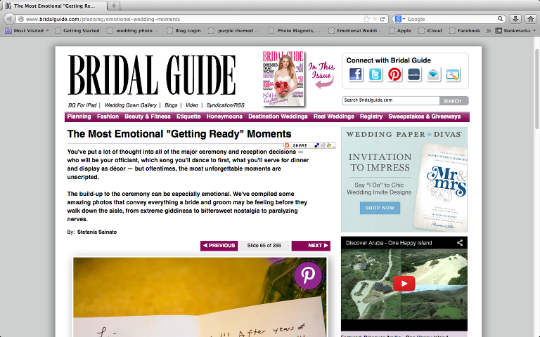 "The Most Emotional "Getting Ready" Moments"; Bridal Guide; Published on Bridal Guide; JACKSONVILLE WEDDINGS; JACKSONVILLE WEDDING PHOTOS; JACKSONVILLE WEDDING PICTURES; JACKSONVILLE WEDDING PHOTOGRAPHER; JACKSONVILLE WEDDING PHOTOGRAPHY; JACKSONVILLE WEDDINGS; TONYA BEAVER PHOTOGRAPHY; jacksonville photographers; photographer jacksonville fl; 