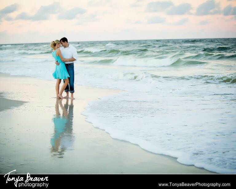 Ponte Vedra Beach Engagement Photos; Golf Engagement Photos; TPC Engagement Photos, Beach Engagement Photos, Tonya Beaver Photography; 