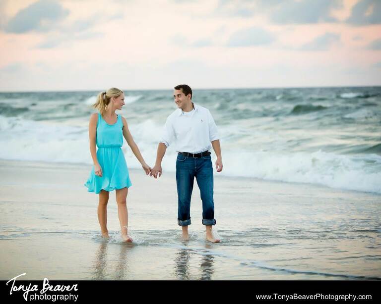 Ponte Vedra Beach Engagement Photos; Golf Engagement Photos; TPC Engagement Photos, Beach Engagement Photos, Tonya Beaver Photography; 