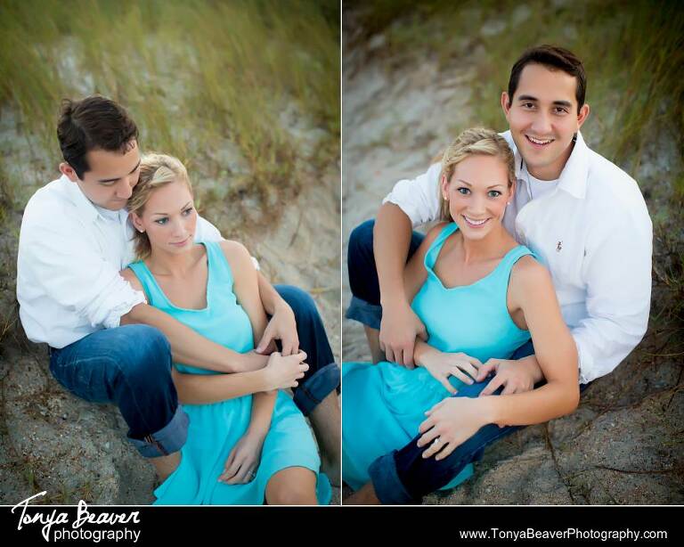 Ponte Vedra Beach Engagement Photos; Golf Engagement Photos; TPC Engagement Photos, Beach Engagement Photos, Tonya Beaver Photography; 
