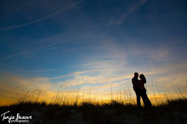 Jacksonville Wedding Photos; Beach Wedding Photos; Beach Engagement Photos; Jacksonville Engagement Photos; Jacksonville Photographer; Jacksonville Photography; Jacksonville Bridal Photos; Tonya Beaver Photography; 