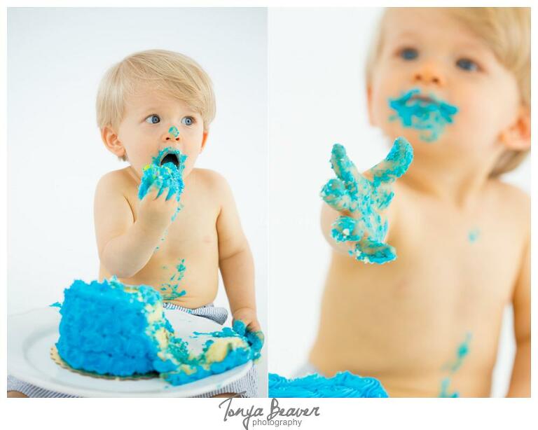 Jacksonville Cake Smash Photographer; Jacksonville Cake Smash Photography; Jacksonville Cake Smash Photos; Jacksonville Cake Smash Pictures; Tonya Beaver Photography, 