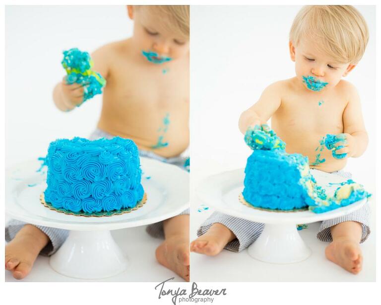 Jacksonville Cake Smash Photographer; Jacksonville Cake Smash Photography; Jacksonville Cake Smash Photos; Jacksonville Cake Smash Pictures; Tonya Beaver Photography, 