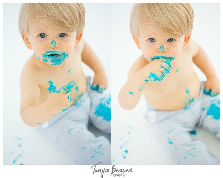 Jacksonville Cake Smash Photographer; Jacksonville Cake Smash Photography; Jacksonville Cake Smash Photos; Jacksonville Cake Smash Pictures; Tonya Beaver Photography, 