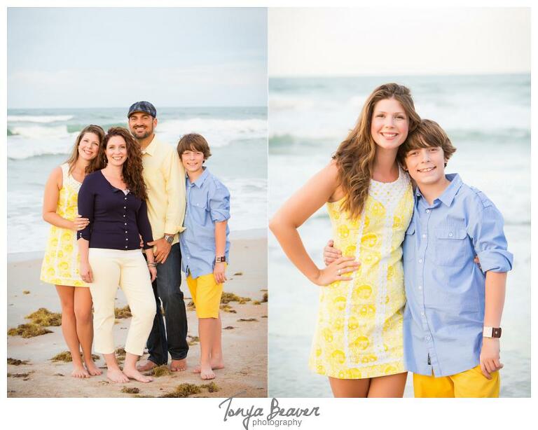 Jacksonville Family Photos; Jacksonville Beach Family Photos; Tonya Beaver Photography; Sunset Family Photos; Jacksonville Beach Sunset Family Photos; 