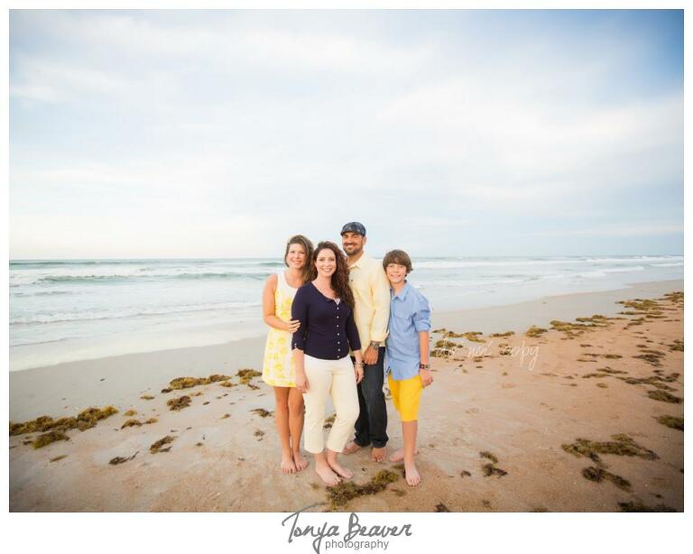 Jacksonville Family Photos; Jacksonville Beach Family Photos; Tonya Beaver Photography; Sunset Family Photos; Jacksonville Beach Sunset Family Photos; 