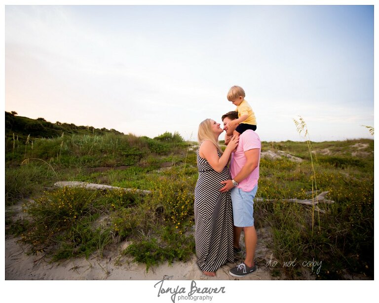 Jacksonville Beach Maternity Photography by Tonya Beaver Photography