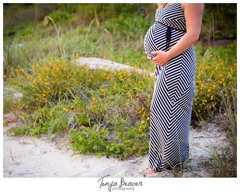 Jacksonville Beach Maternity Photography by Tonya Beaver Photography