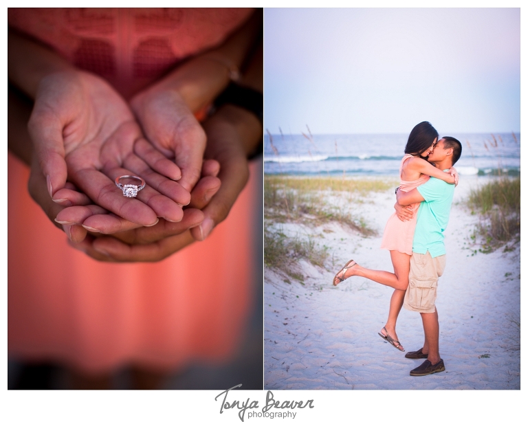 Jacksonville Beach Engagement Photos by Tonya Beaver Photography ;  Hanna Park Engagement Photos by Tonya Beaver Photography ; Kathryn Abbey Hanna Park Engagement Photos by Tonya Beaver Photography ; Tonya Beaver Photography; 
