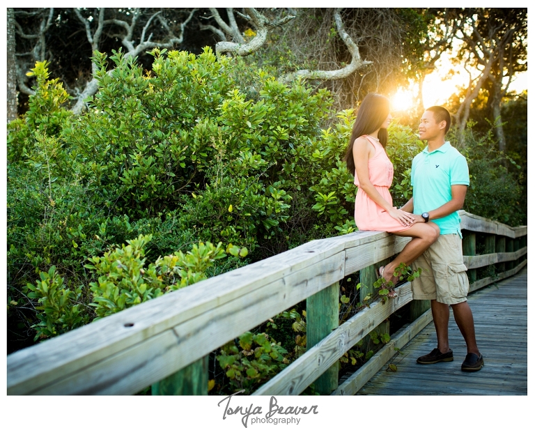 Jacksonville Beach Engagement Photos by Tonya Beaver Photography ;  Hanna Park Engagement Photos by Tonya Beaver Photography ; Kathryn Abbey Hanna Park Engagement Photos by Tonya Beaver Photography ; Tonya Beaver Photography; 