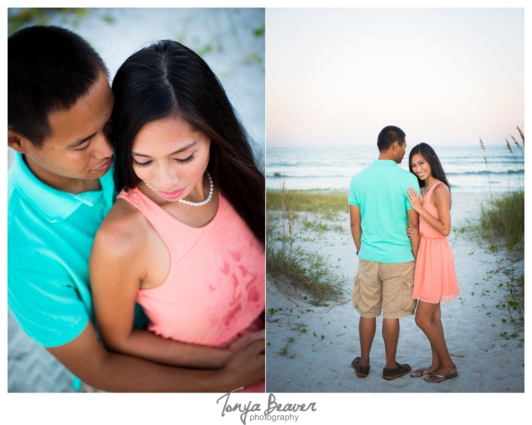 Jacksonville Beach Engagement Photos by Tonya Beaver Photography ;  Hanna Park Engagement Photos by Tonya Beaver Photography ; Kathryn Abbey Hanna Park Engagement Photos by Tonya Beaver Photography ; Tonya Beaver Photography; 