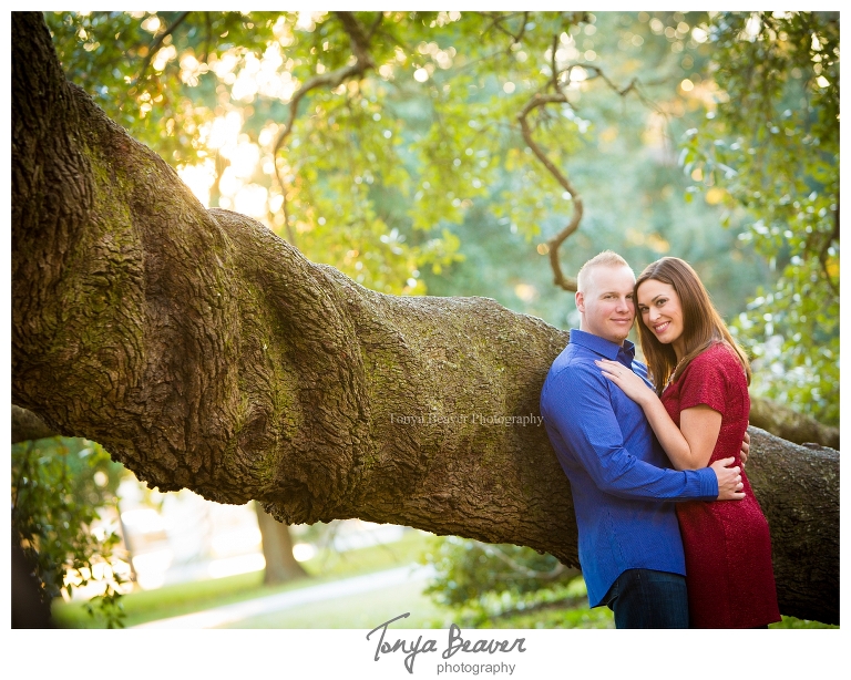 Treaty Oak Park Engagement Photos by Tonya Beaver Photography; jacksonville engagement photographer; jacksonville wedding photographer; downtown jax engagement photos; treaty oak engagement photos; tonya beaver photography;