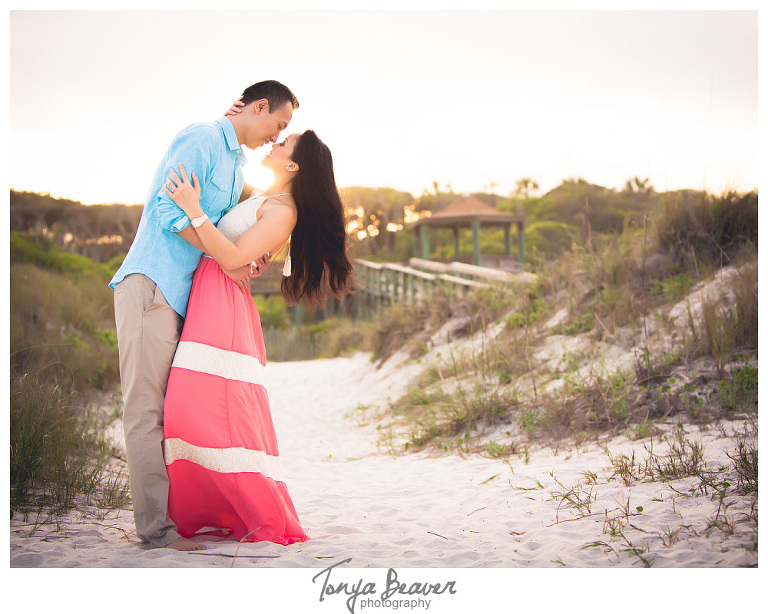 Hanna Park Engagement Photos by Tonya Beaver Photography ; Kathryn Abbey Hanna Park Engagement Photos by Tonya Beaver Photography ; Jacksonville Beach Engagement Photos, Florida Engagement Photos;  