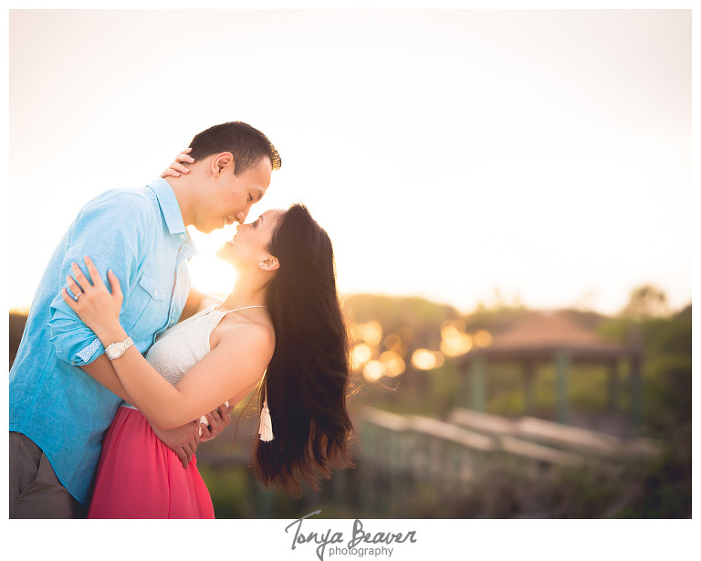 Hanna Park Engagement Photos by Tonya Beaver Photography ; Kathryn Abbey Hanna Park Engagement Photos by Tonya Beaver Photography ; Jacksonville Beach Engagement Photos, Florida Engagement Photos;  