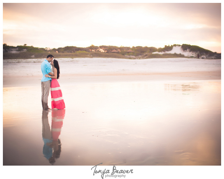 Hanna Park Engagement Photos by Tonya Beaver Photography ; Kathryn Abbey Hanna Park Engagement Photos by Tonya Beaver Photography ; Jacksonville Beach Engagement Photos, Florida Engagement Photos;  