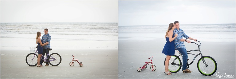 Jacksonville Beach Maternity Photos; Tonya Beaver Photography; Bike Maternity Photos; Bike Maternity Announcement Photos; Jacksonville Beach Maternity Photography; Jacksonville Beach Maternity Photographer; Jacksonville Beach Maternity Pictures; Maternity Announcement Photos; Maternity Announcement Photography; Maternity Announcement Photographer; Maternity Announcement Pictures; 