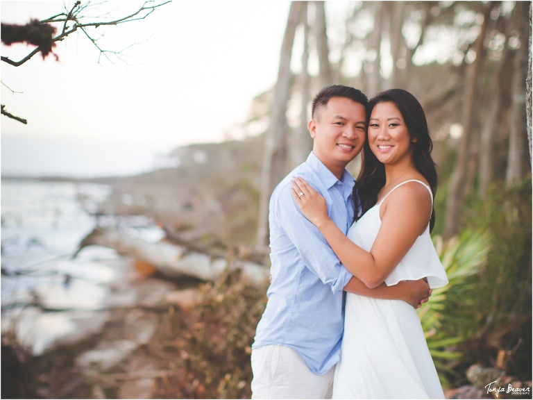 Big Talbot Island State Park Engagement Photos by Tonya Beaver Photography ; Boneyard Beach Engagement Photos by Tonya Beaver Photography ; Big Talbot Island Boneyard Beach Engagement Photos by Tonya Beaver Photography ; Black Rock Beach Engagement Photos by Tonya Beaver Photography ; Driftwood Beach Engagement Photos by Tonya Beaver Photography ; 