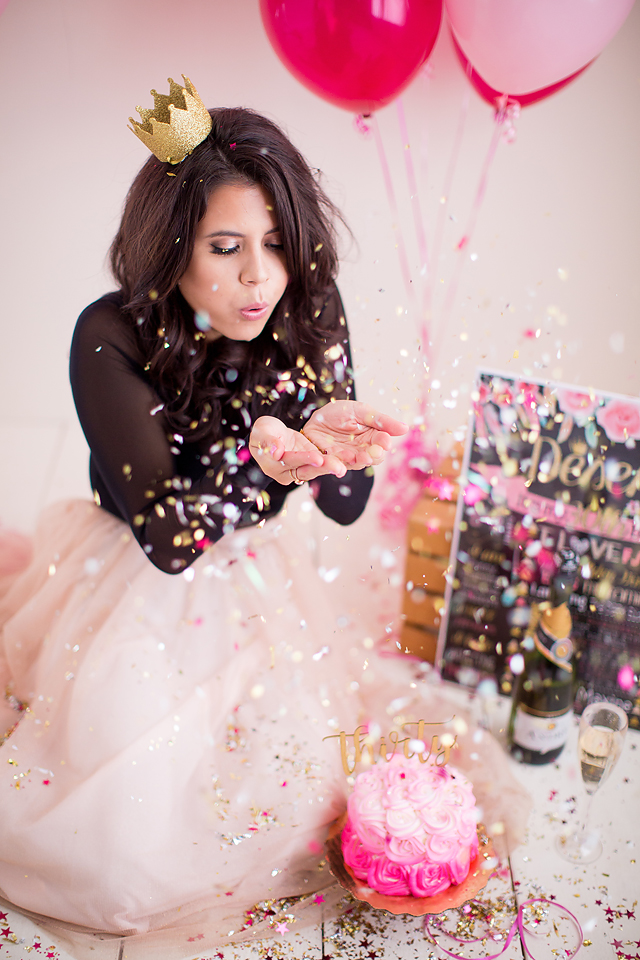 Rochelle F. - 30th Birthday Celebration - Cake Smash - “Zichron Ya'akov,  Israel”OH - Ellie B Photography LLC