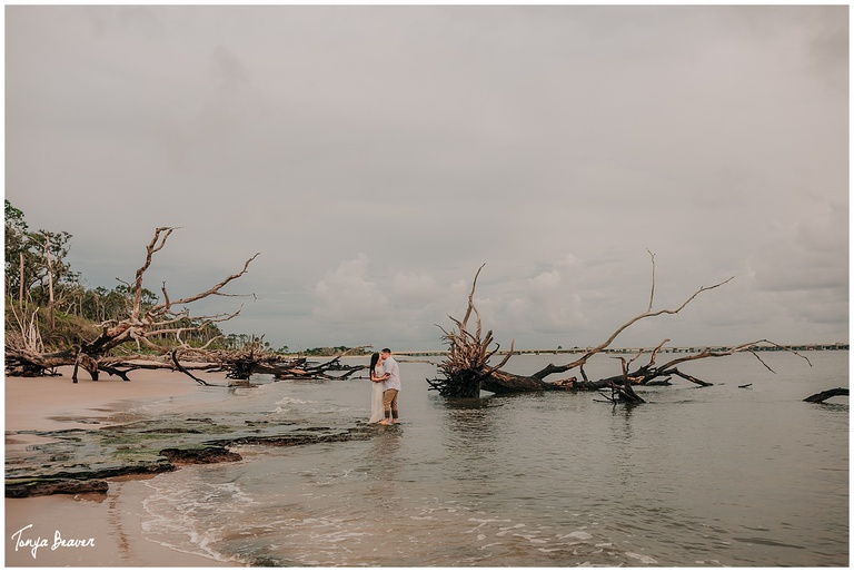 JACKSONVILLE BEACH ENGAGEMENT PHOTOS BY TONYA BEAVER PHOTOGRAPHY ; BONEYARD BEACH ENGAGEMENT PHOTOS BY TONYA BEAVER PHOTOGRAPHY ;  BIG TALBOT ISLAND ENGAGEMENT  PHOTOS BY TONYA BEAVER PHOTOGRAPHY ;