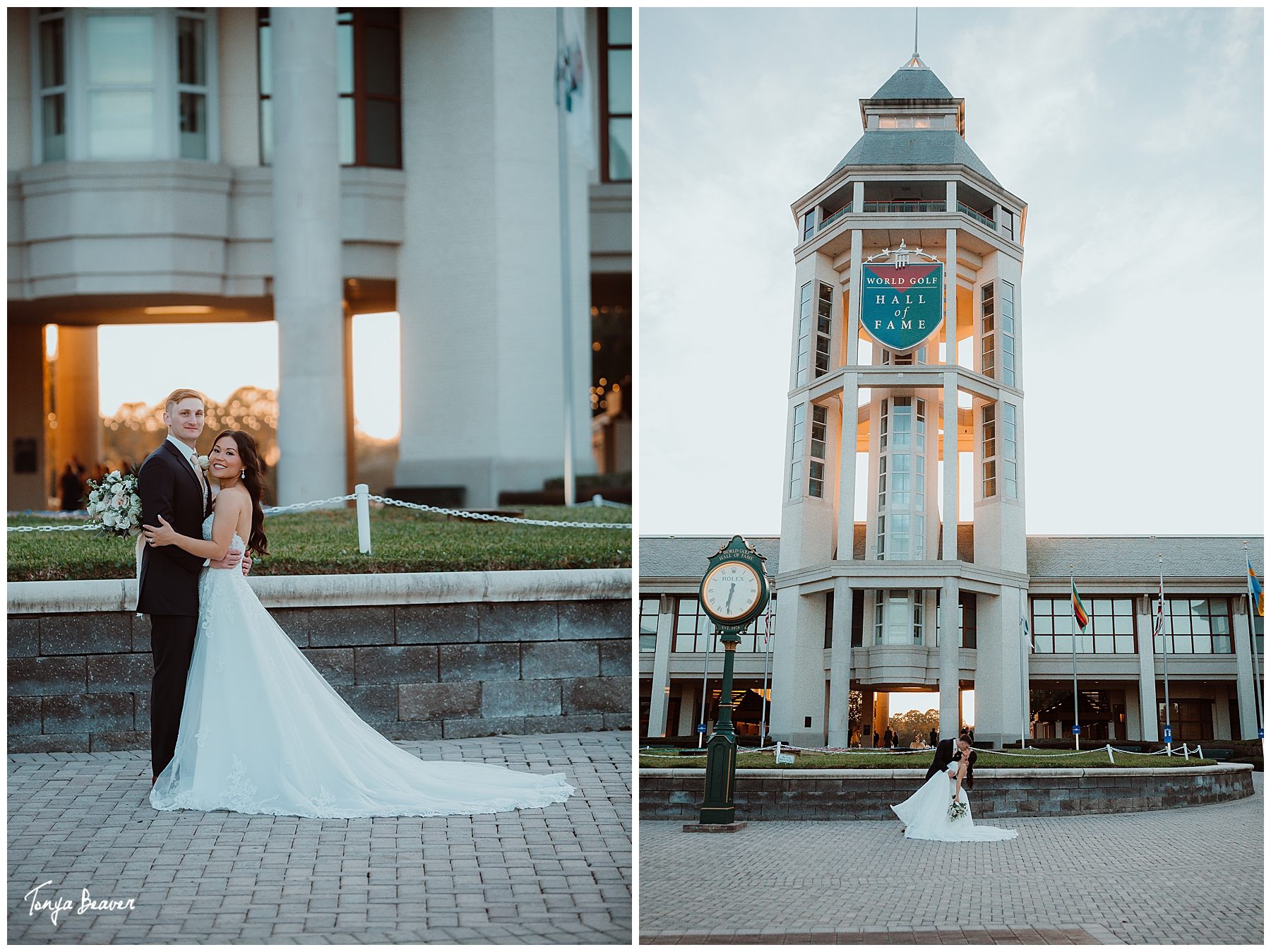 WORLD GOLF HALL OF FAME WEDDING PHOTOGRAPHY BY TONYA BEAVER PHOTOGRAPHY