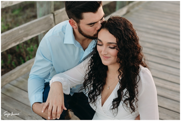 Jacksonville beach engagement photos; Jacksonville engagement photography; Jacksonville engagement photos; Jacksonville engagement pictures; Jacksonville Engagement Portraits; Jacksonville Engagement Session; Jacksonville Engagement Photography; Save the Date; Jacksonville Sunset Engagement Photos; Tonya Beaver Photography; Woodsy Engagement photos;