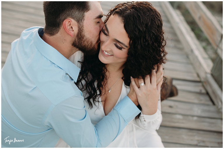Jacksonville beach engagement photos; Jacksonville engagement photography; Jacksonville engagement photos; Jacksonville engagement pictures; Jacksonville Engagement Portraits; Jacksonville Engagement Session; Jacksonville Engagement Photography; Save the Date; Jacksonville Sunset Engagement Photos; Tonya Beaver Photography; Woodsy Engagement photos;