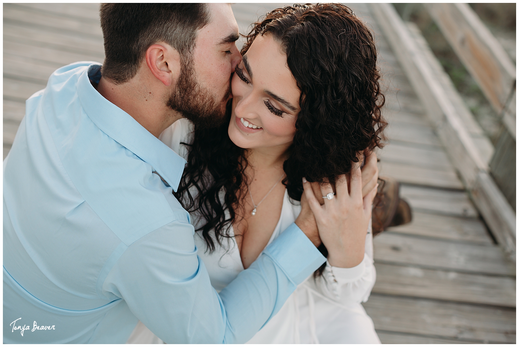 Jacksonville beach engagement photos; Jacksonville engagement photography; Jacksonville engagement photos; Jacksonville engagement pictures; Jacksonville Engagement Portraits; Jacksonville Engagement Session; Jacksonville Engagement Photography; Save the Date; Jacksonville Sunset Engagement Photos; Tonya Beaver Photography; Woodsy Engagement photos; 