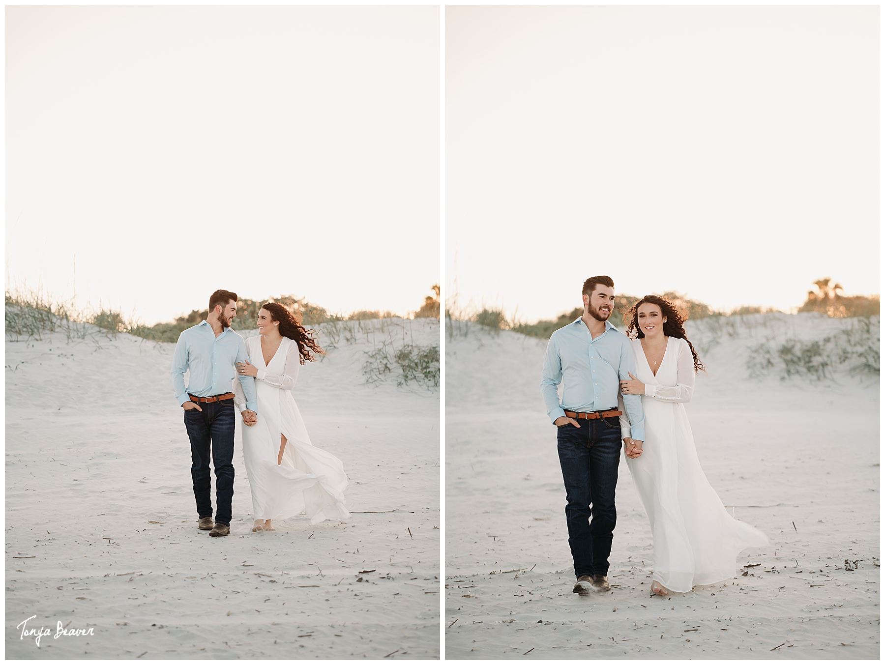 Jacksonville beach engagement photos; Jacksonville engagement photography; Jacksonville engagement photos; Jacksonville engagement pictures; Jacksonville Engagement Portraits; Jacksonville Engagement Session; Jacksonville Engagement Photography; Save the Date; Jacksonville Sunset Engagement Photos; Tonya Beaver Photography; Woodsy Engagement photos; 